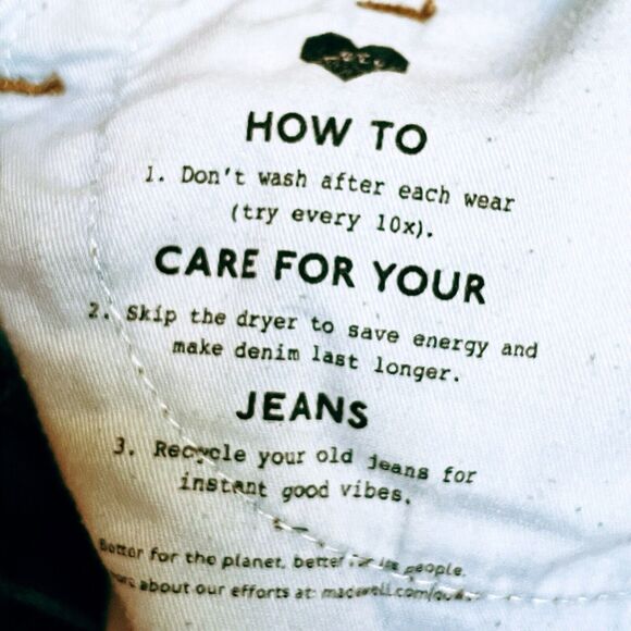 Madewell Mid-Rise Skinny Jeans Size 27 Womens Dark Wash MA938 - Picture 8 of 9